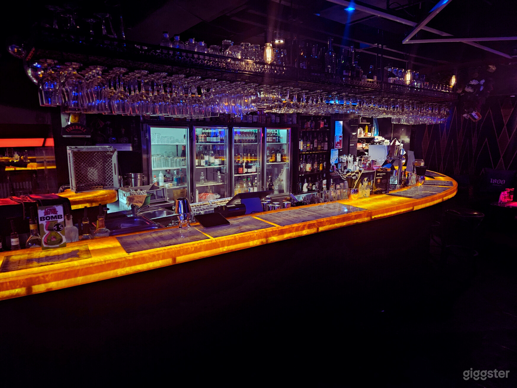 Moody Underground Bar & Nightclub with Flexible Layout Photo 1