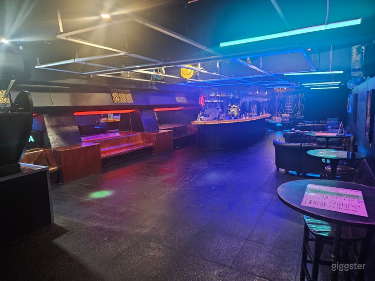  Moody Underground Bar & Nightclub with Flexible Layout 