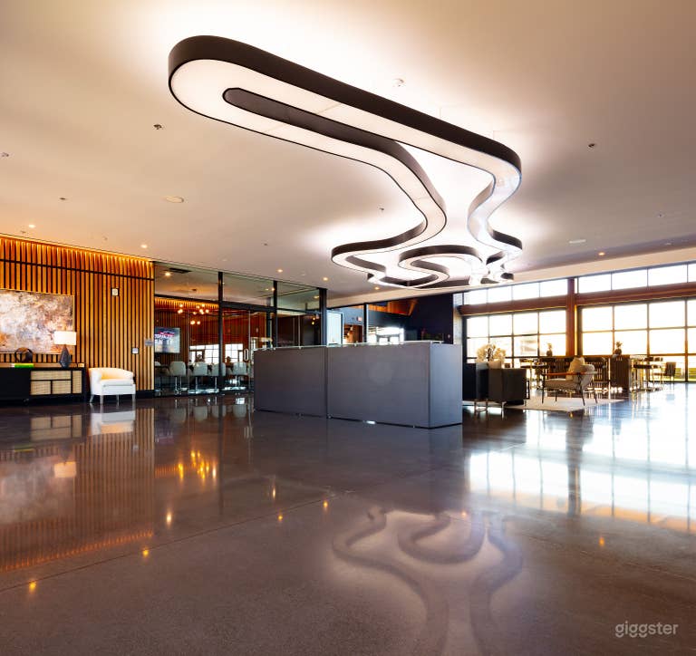  Luxury Club Lounge with Trackside View 