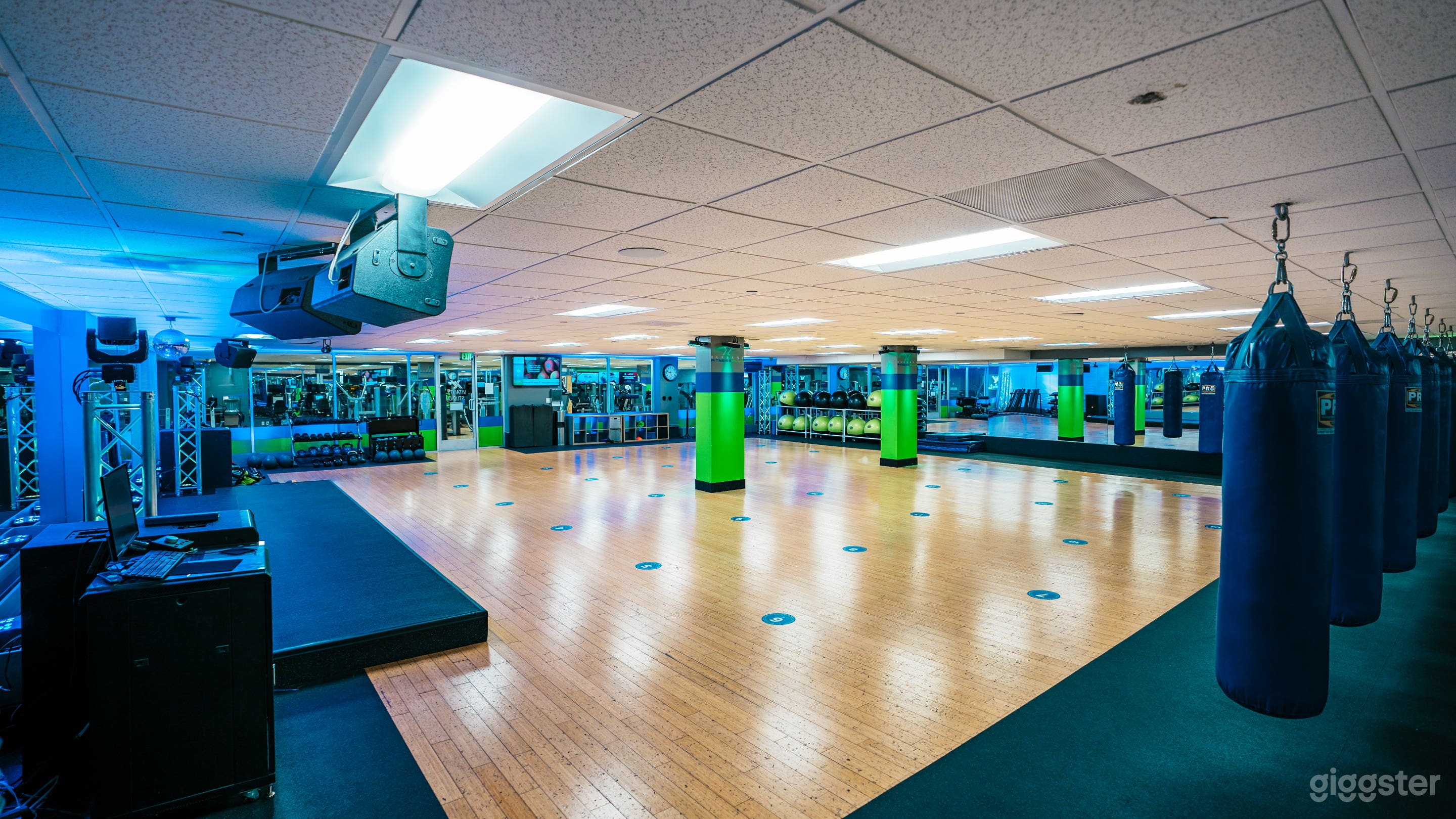 Large Dance/ Aerobic/ Boxing Studio