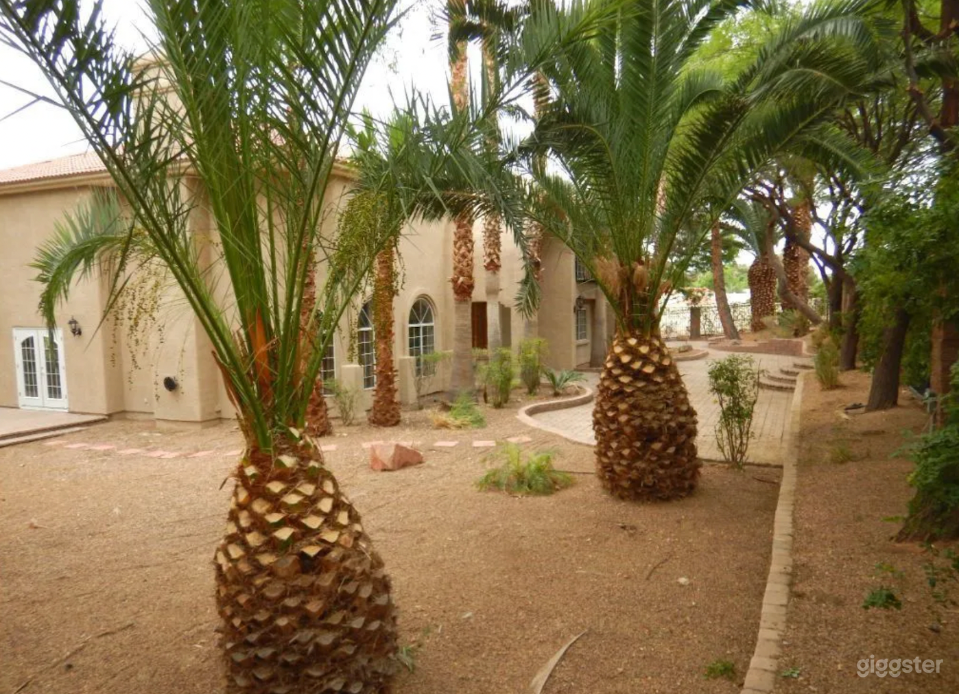 Side Yard of our Front Entrance