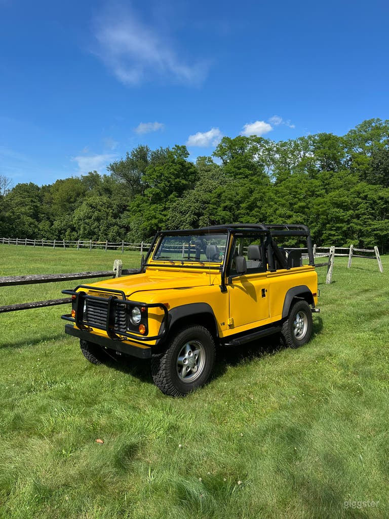  Coche para sesión de fotos Land Rover Defender 90 1995 
