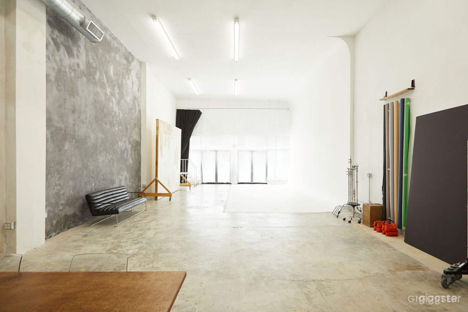 Natural Light Studio + Outdoor Concrete Cyclorama  Photo 1