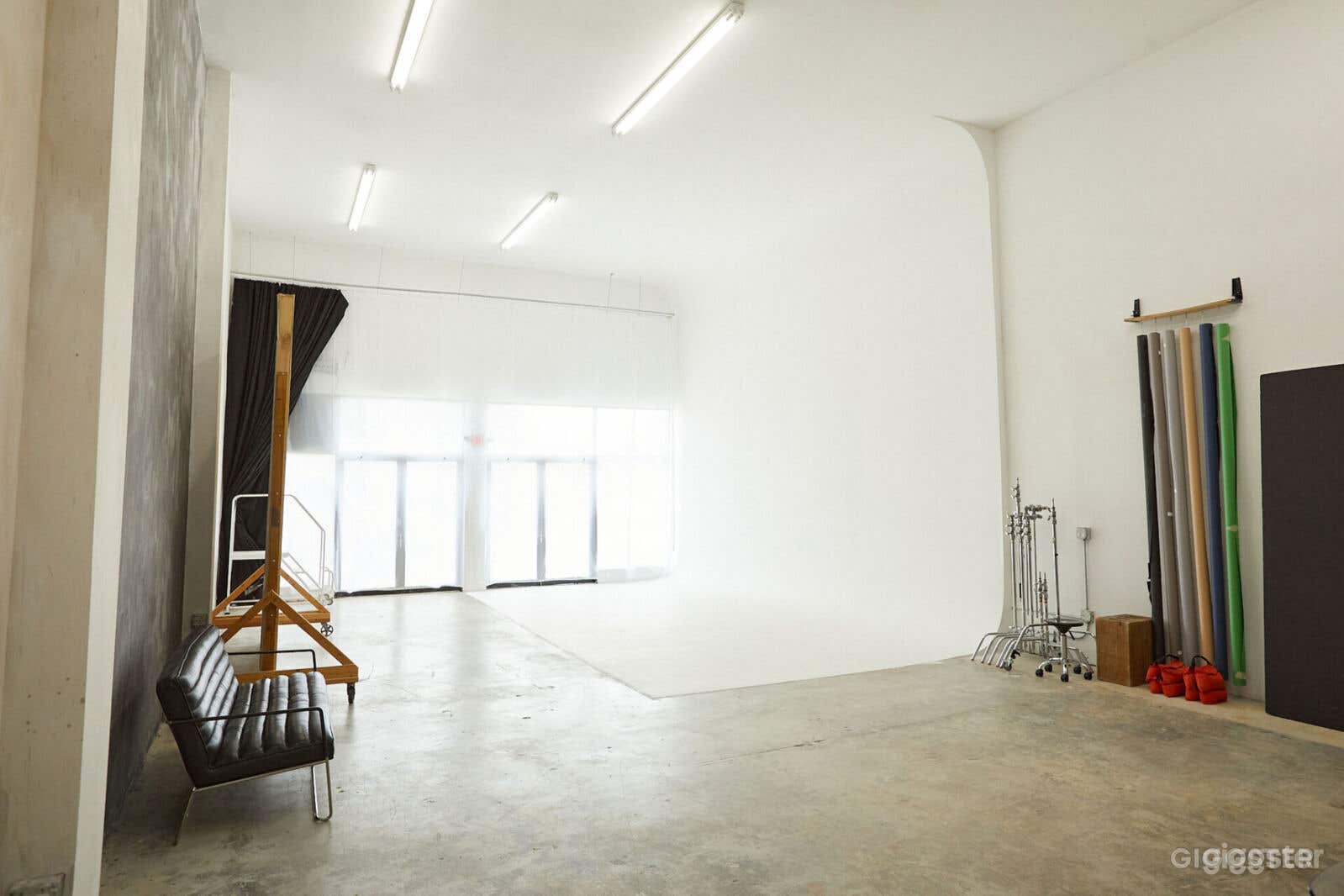 Natural Light Studio + Outdoor Concrete Cyclorama  Photo 2