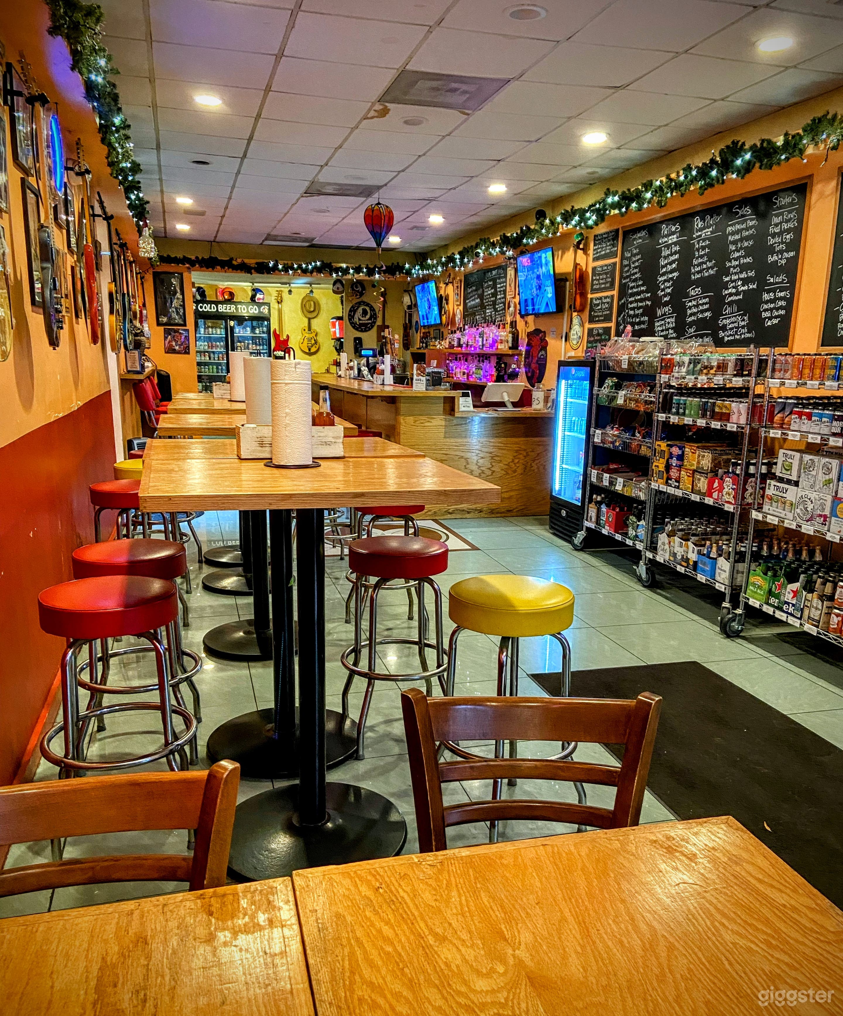 Local neighborhood bar. Music themed joint. Casual vibe.