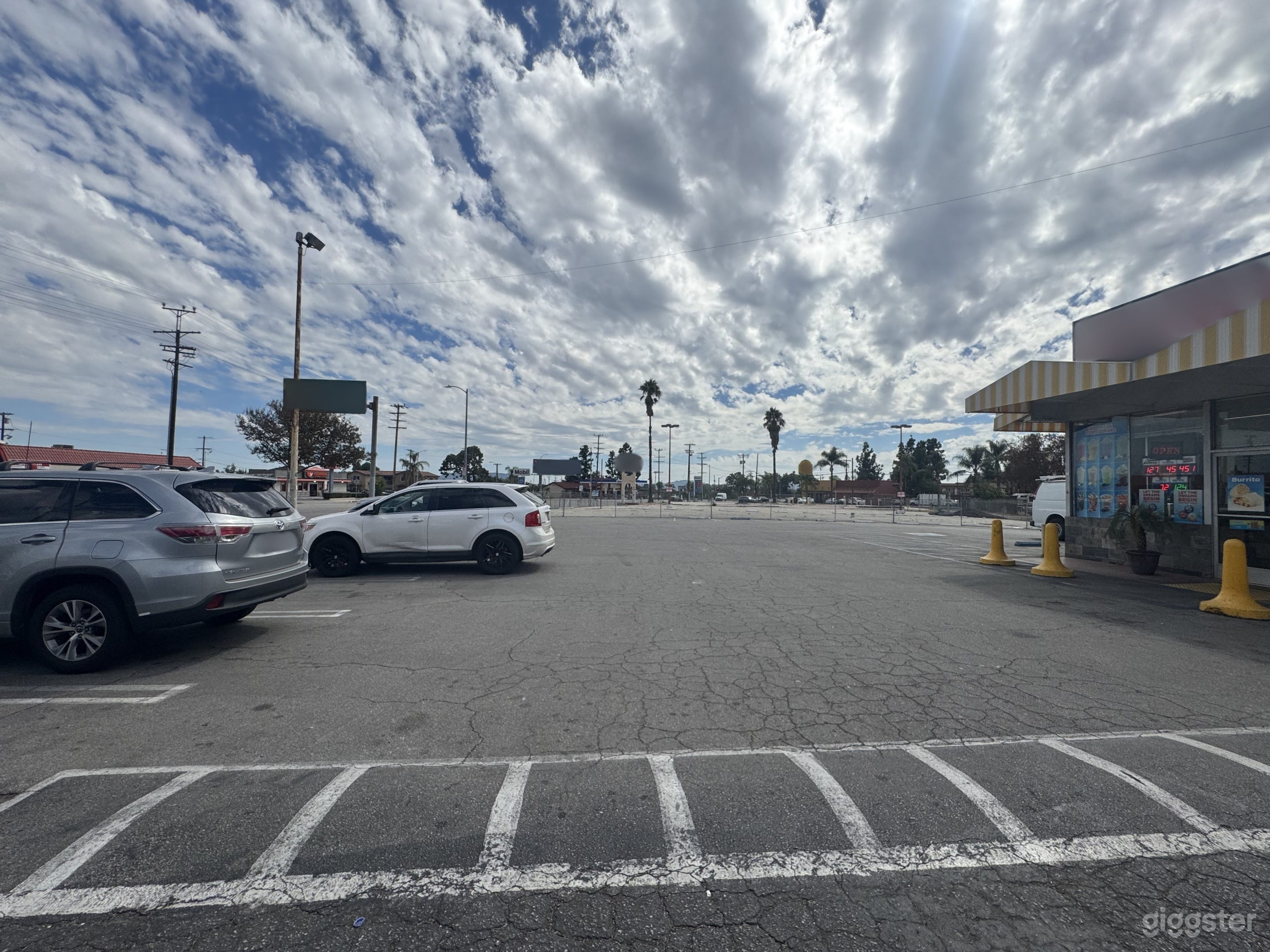 Commercial Parking Lot Photo 1