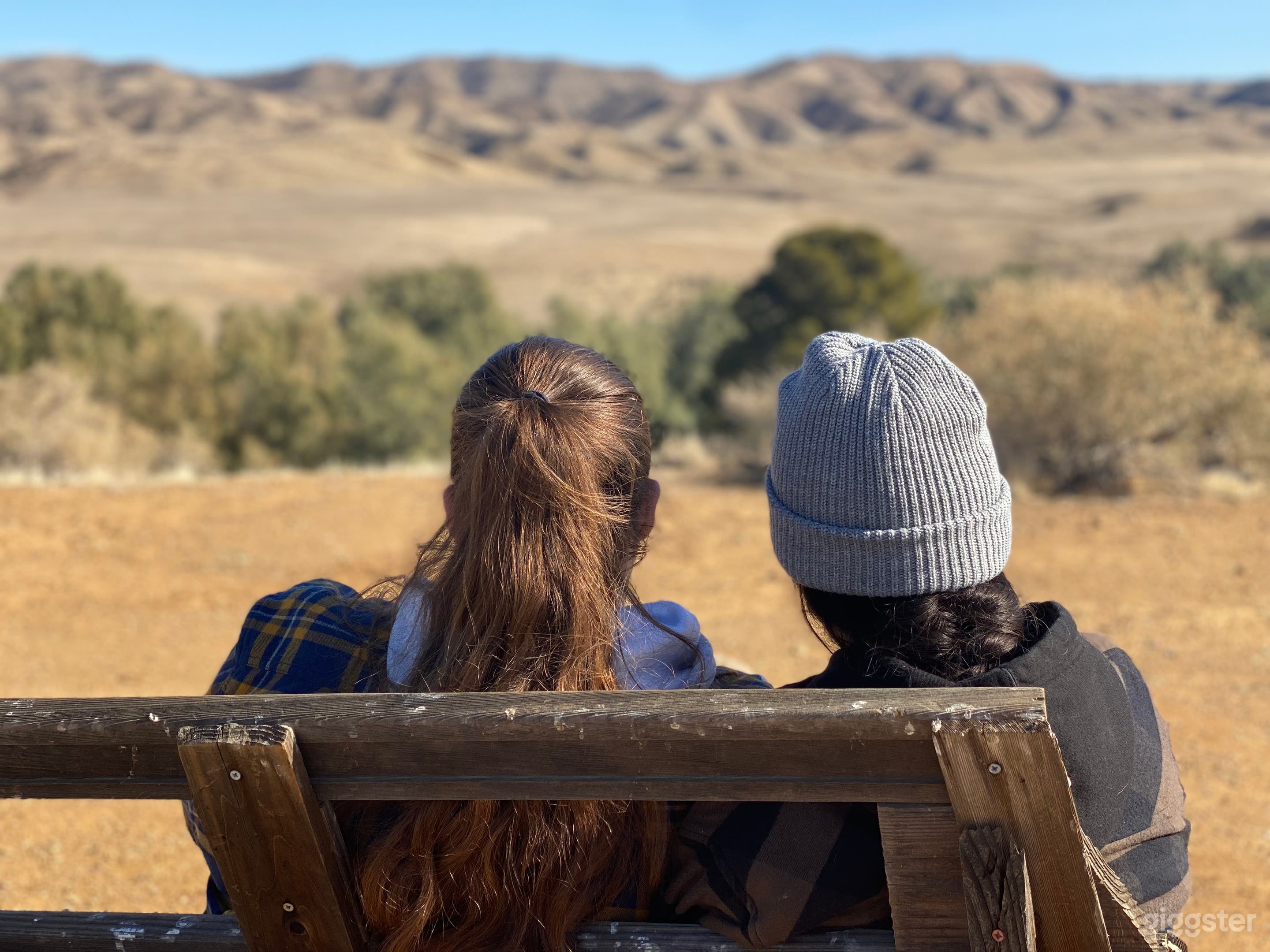 Couple enjoying the Tranquil view!