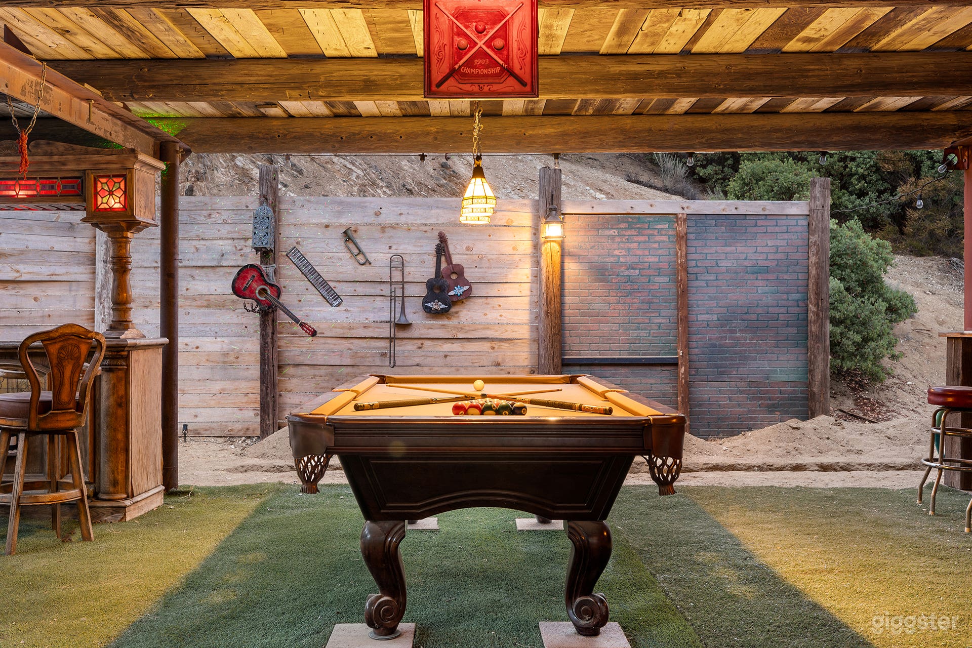 Western-Style Saloon on Ranch in High Desert Photo 4