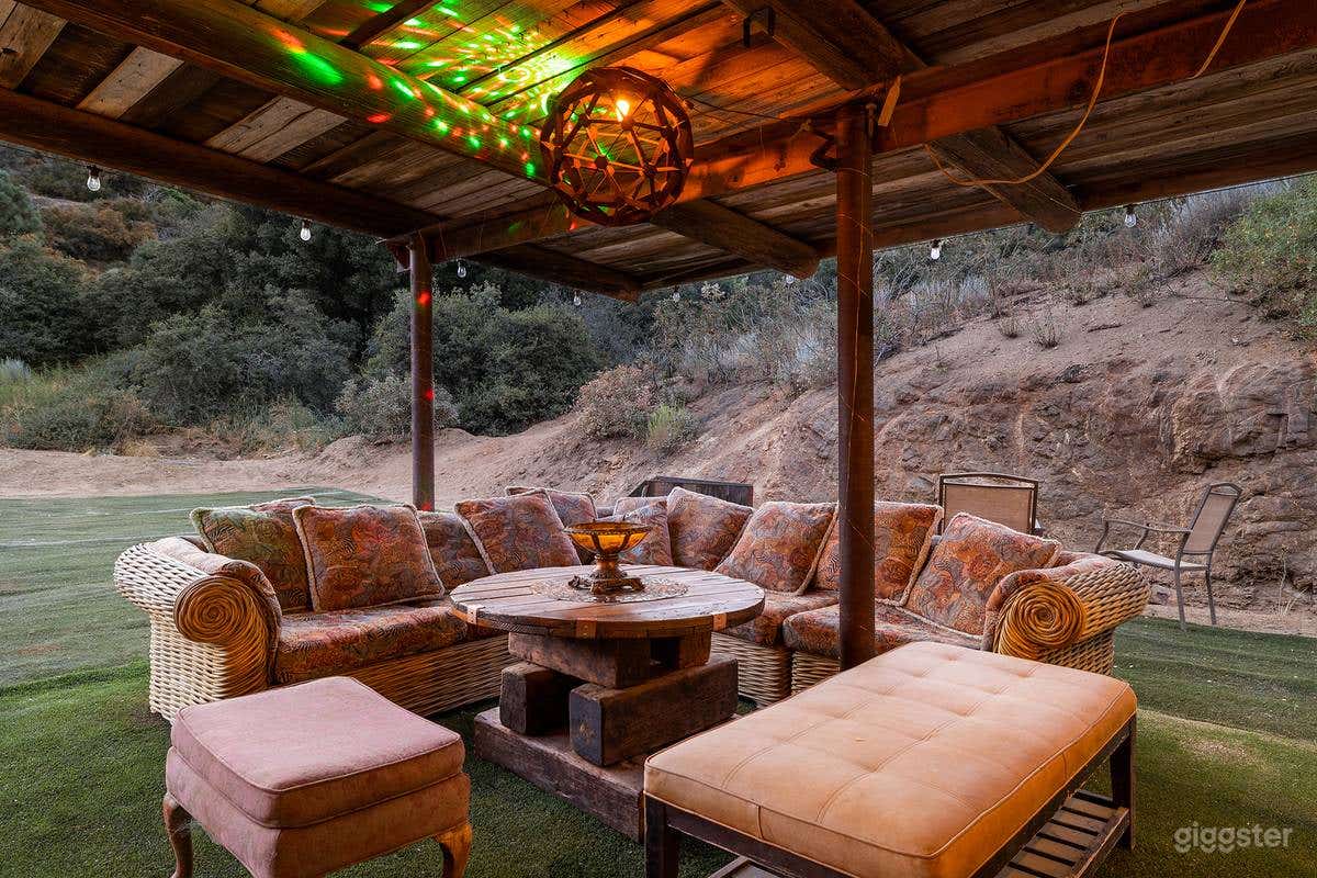 Western-Style Saloon on Ranch in High Desert Photo 4