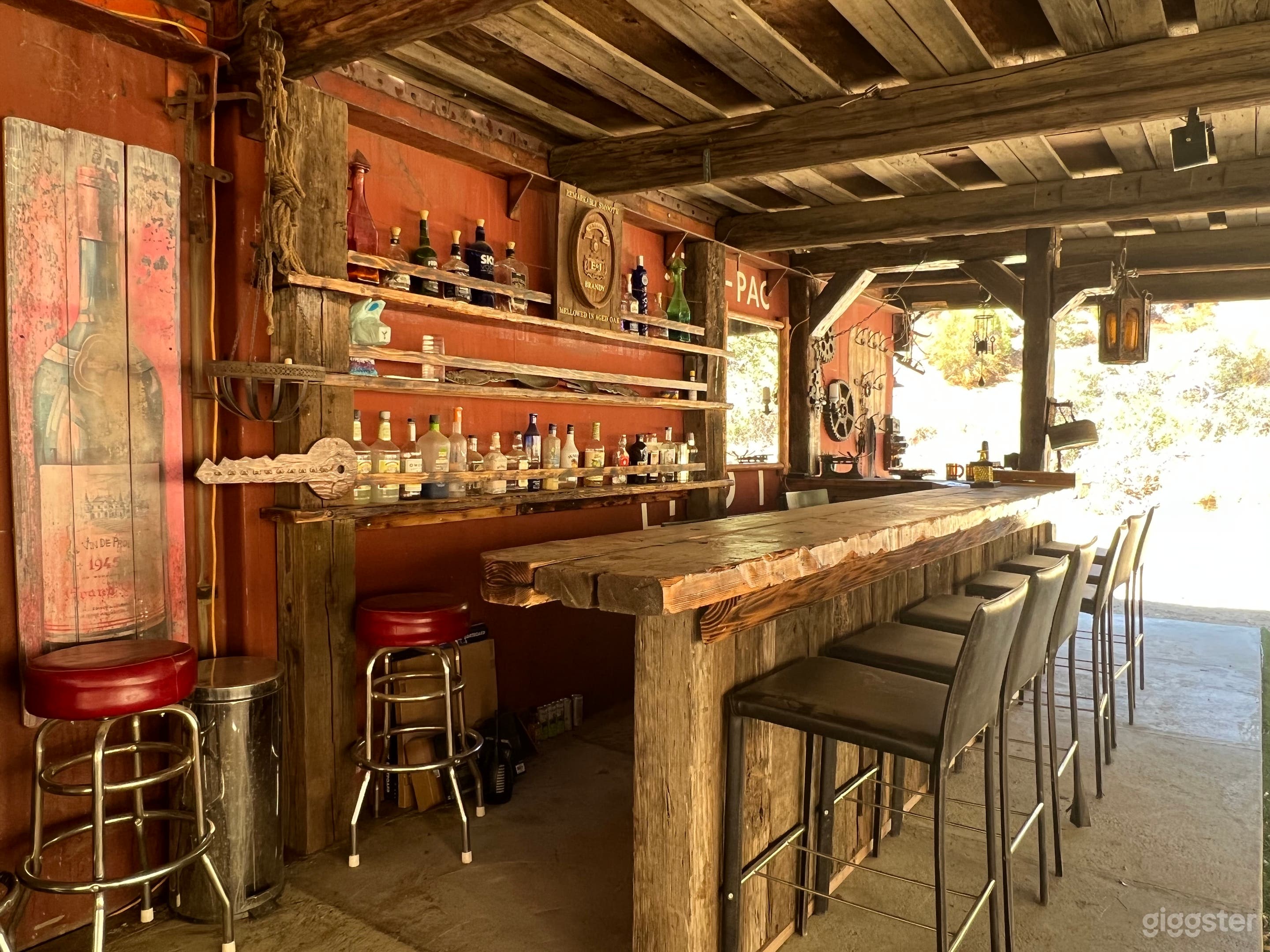 Western-Style Saloon on Ranch in High Desert Photo 1