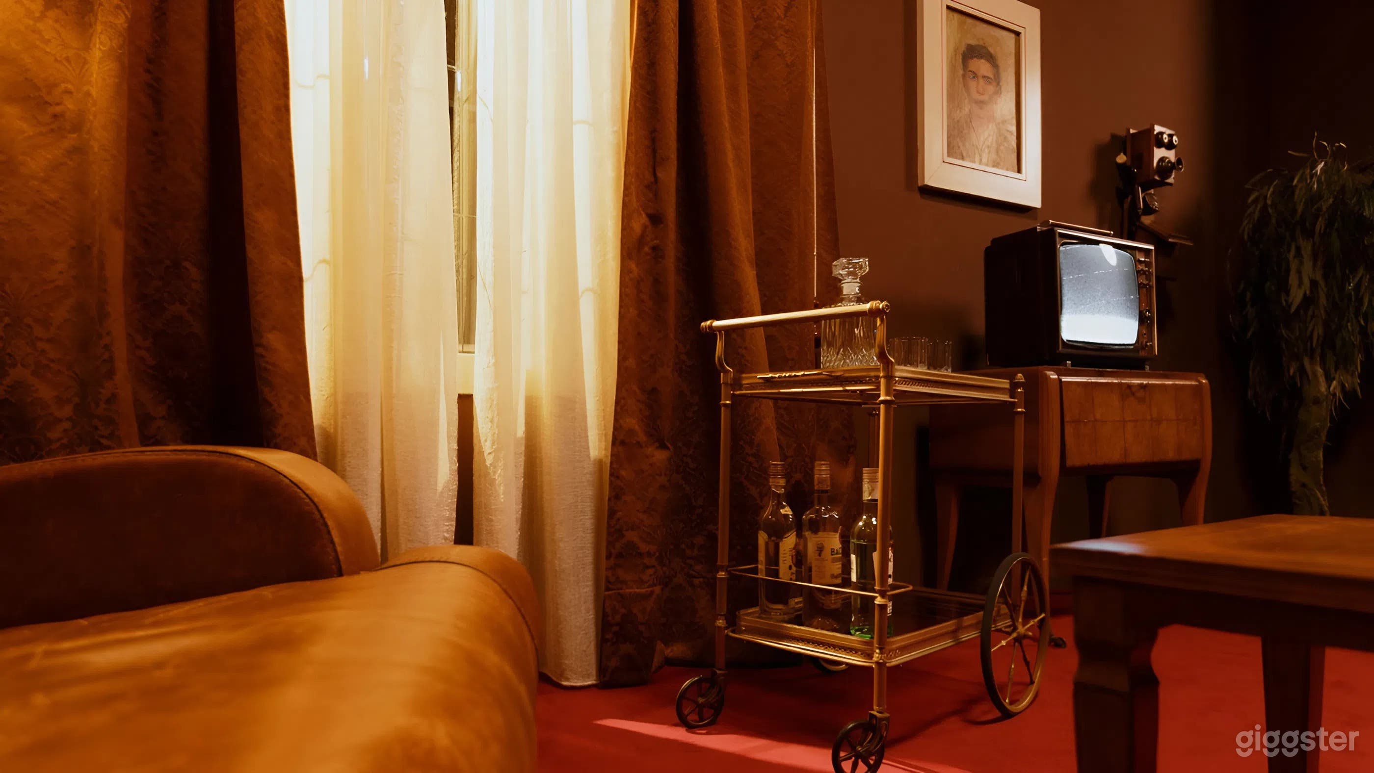 Foto di Studio Set Vintage a Roma per Film, Editoriali & Servizi Fotografici 2
