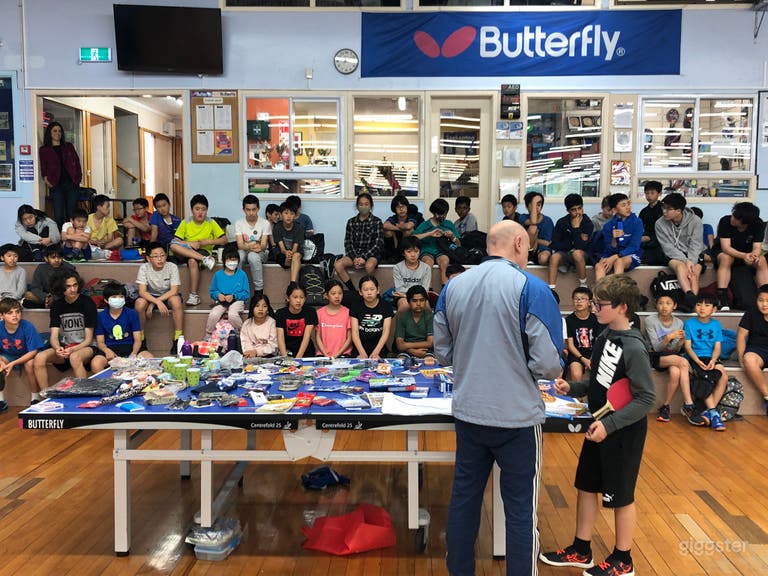  Front of Auckland Table Tennis Stadium looking towards the administration area 