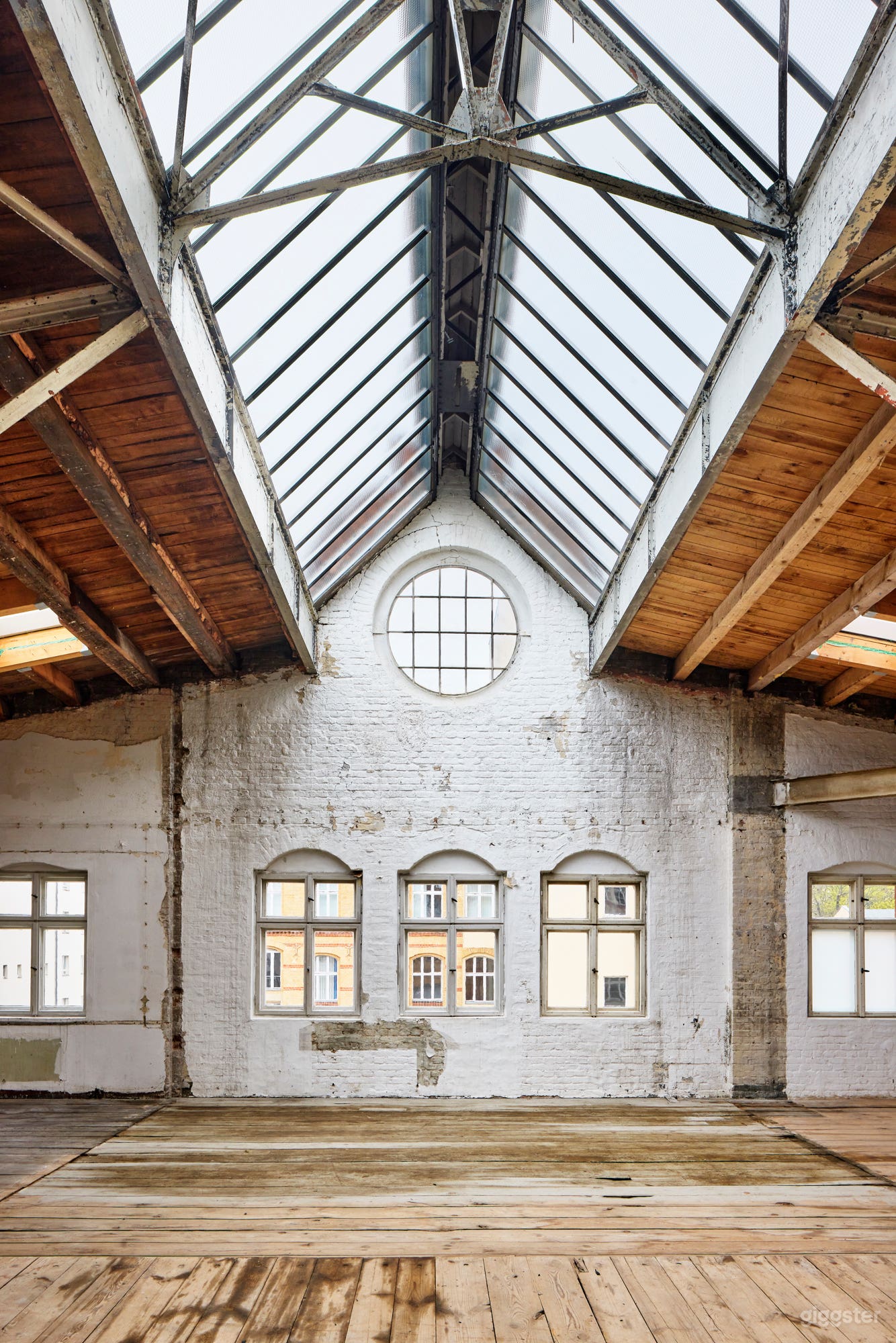 Ein historisches Loft mit Glasdach Foto 4