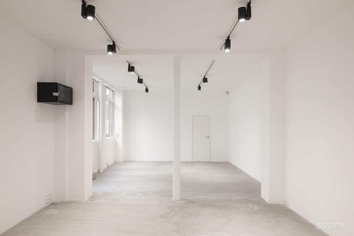 Photo de Galerie lumineuse et showroom avec accès à la cour 4