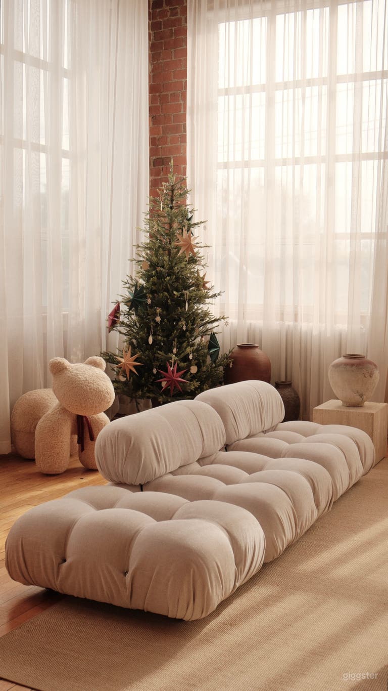  Loft con mattoni a vista e luce naturale a Toronto 