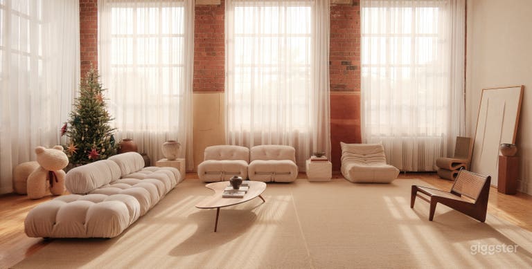  Loft con mattoni a vista e luce naturale a Toronto 