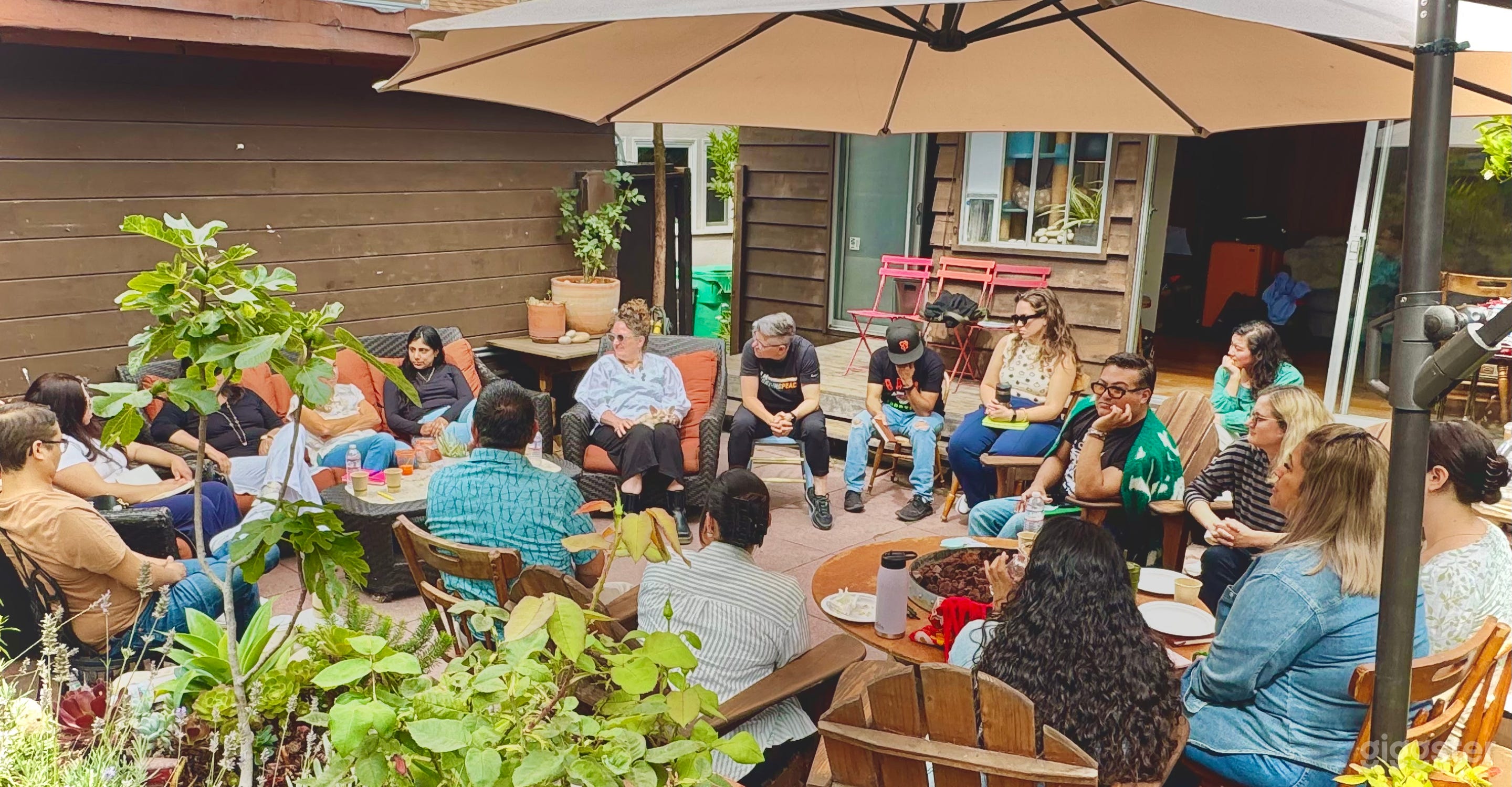 Great for connection, team building, authenticity, idea-sharing, expansive thinking, building trust, all sorts of community building. Make new friends!