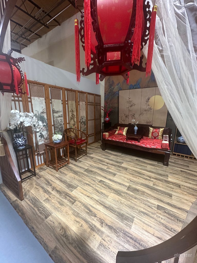  Traditional Chinese Interior Photo & Film Studio Set 