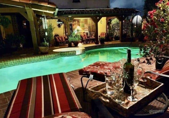 Pool in a Lush Hollywood Hilltop Villa Photo 1