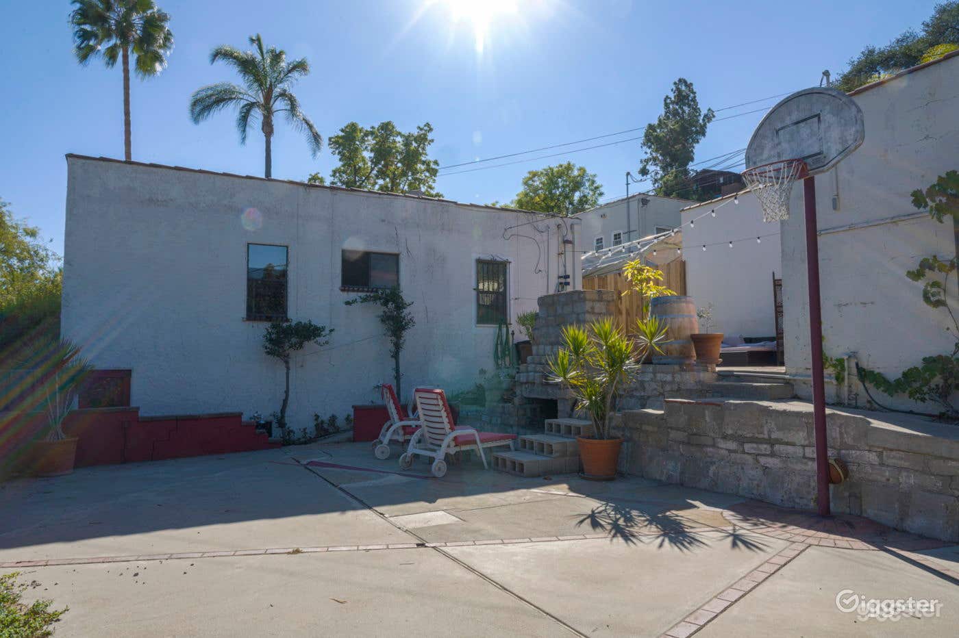 CHARMING 1932 SPANISH HOME | BASKETBALL COURT Photo 1