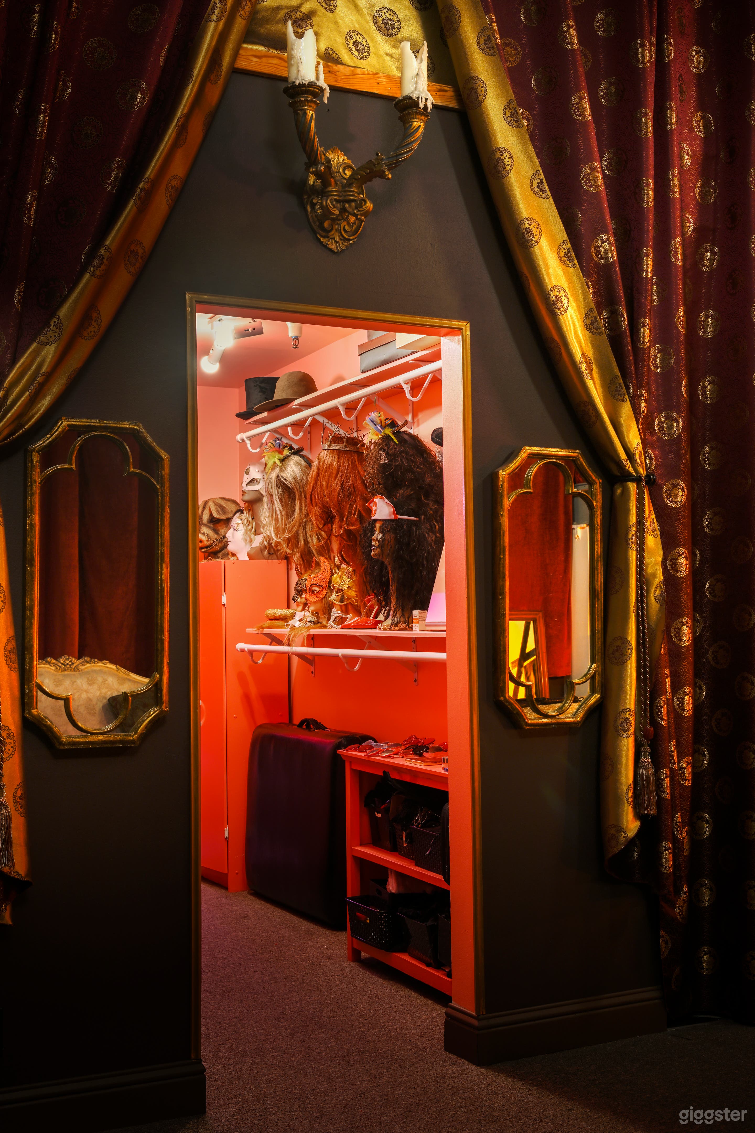 makeup, costumes and wigs