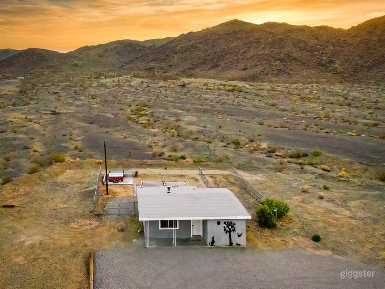  Arial view with copper mountains 