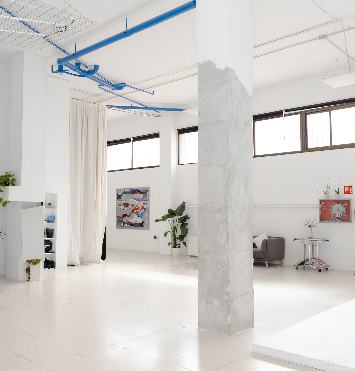 190m² Industrial Loft Studio for Photo & Video Productions Foto 2