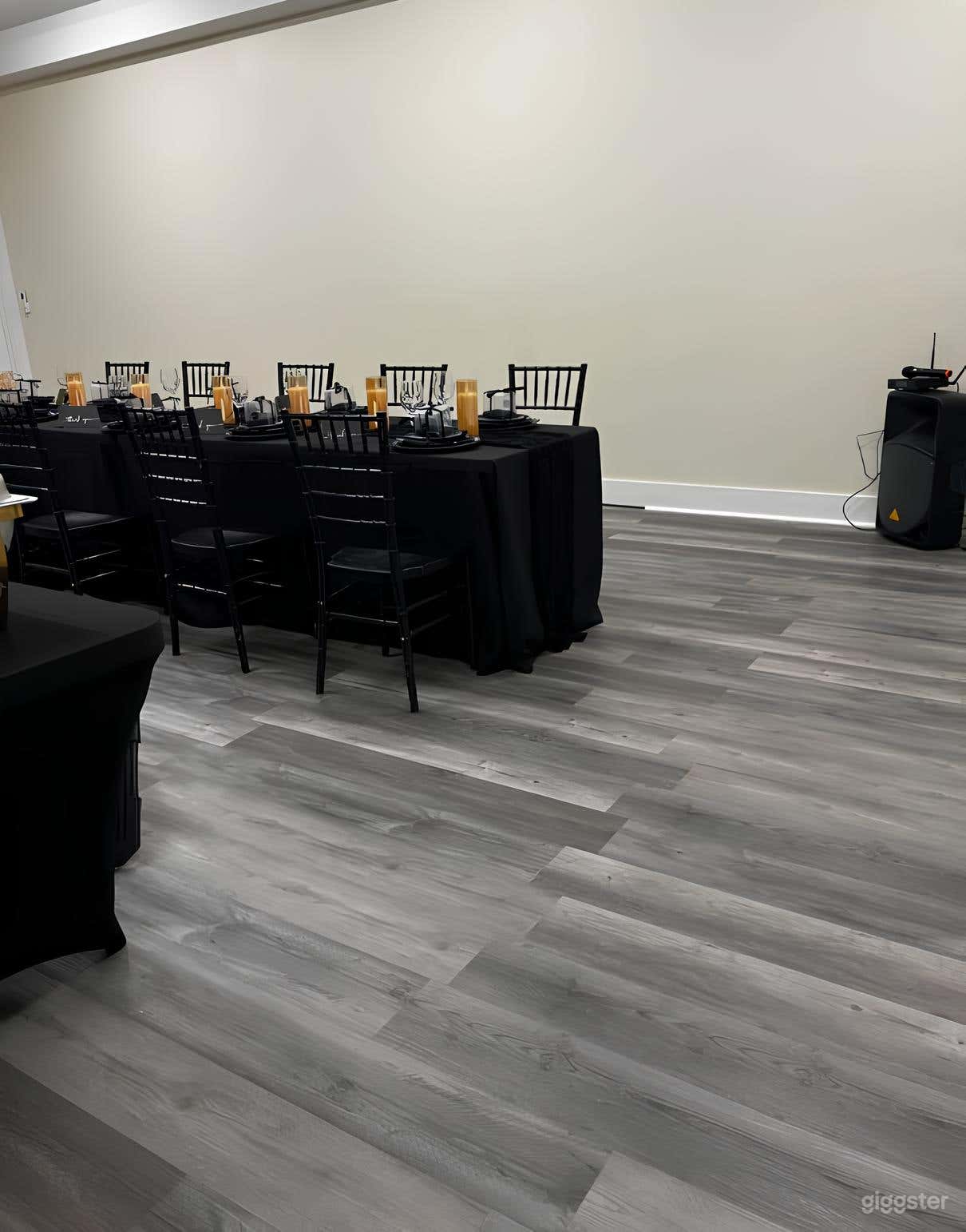 Intimate birthday party