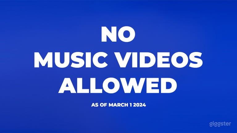  No Music Videos Allowed 