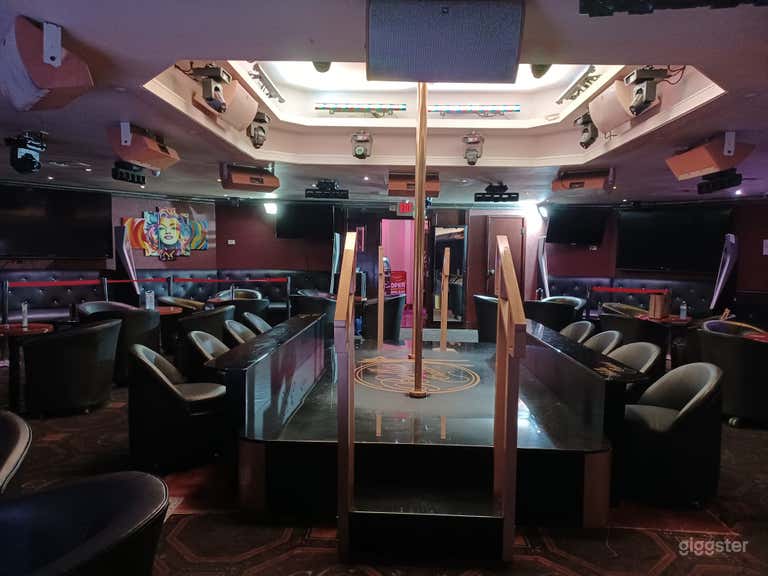 Main Stage, and center of the club floor. 