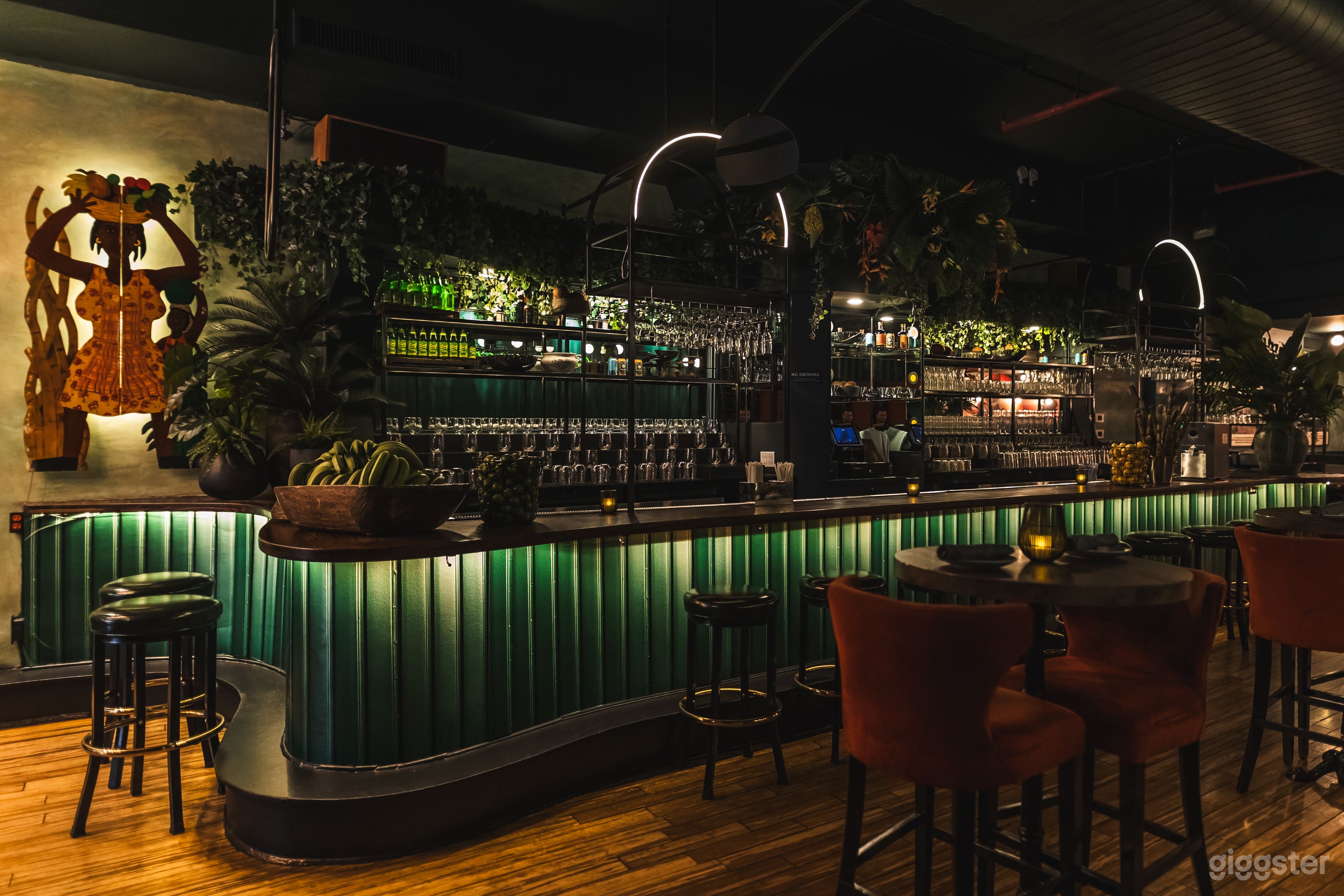 Bar in our main dining room