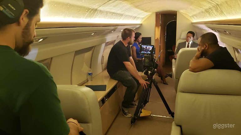  PRIVATE JET AVAILABLE FOR PHOTO/VIDEO SHOOTS 