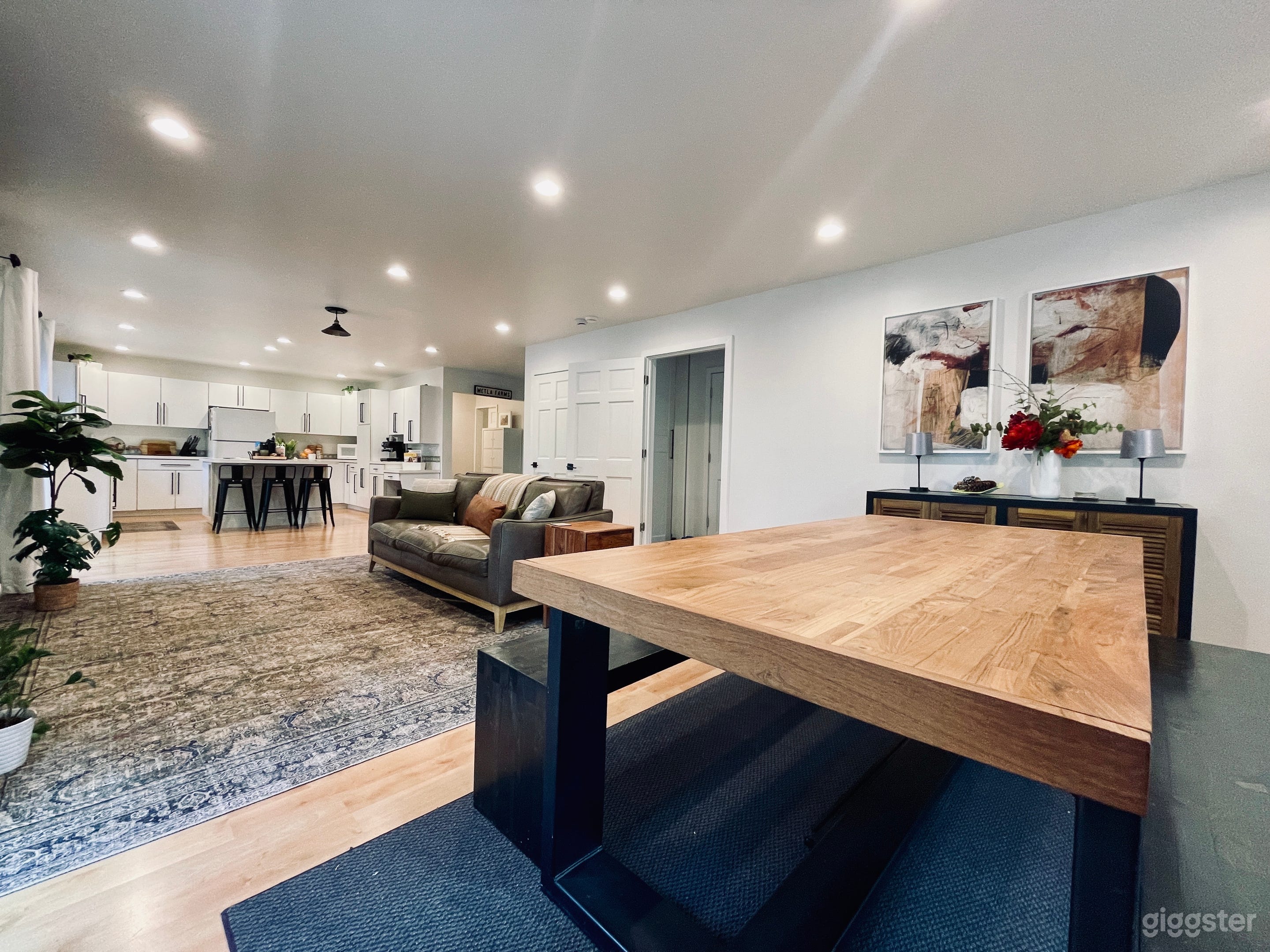 Modern Rustic Mountain House and Horse Farm Photo 1