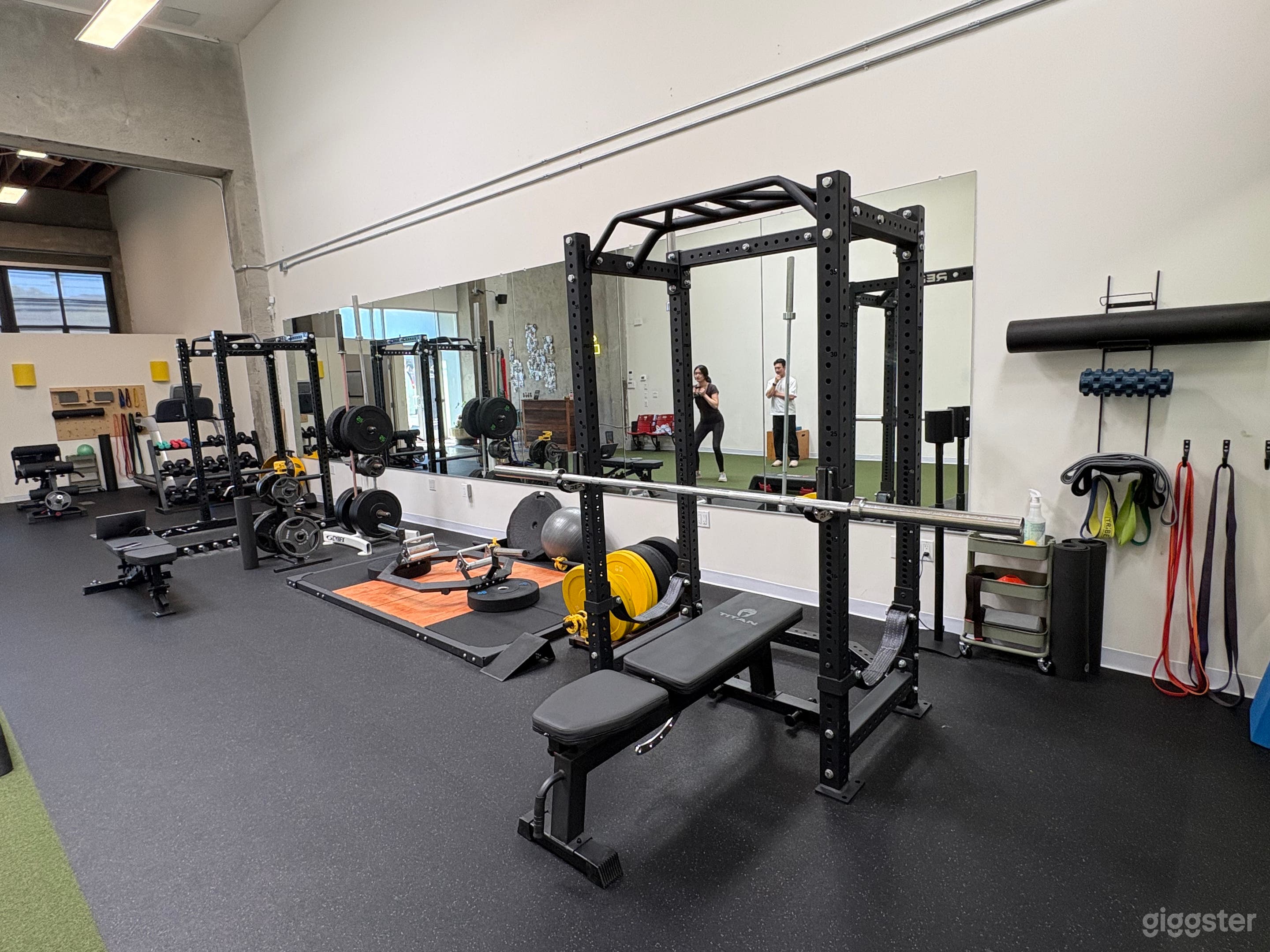 Spacious Industrial Loft Boutique Gym with Natural Light Photo 4