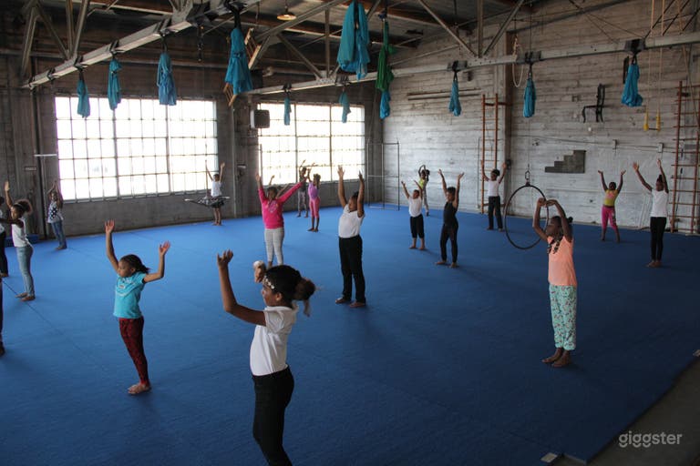  Spacious Industrial Dance Studio in San Francisco 