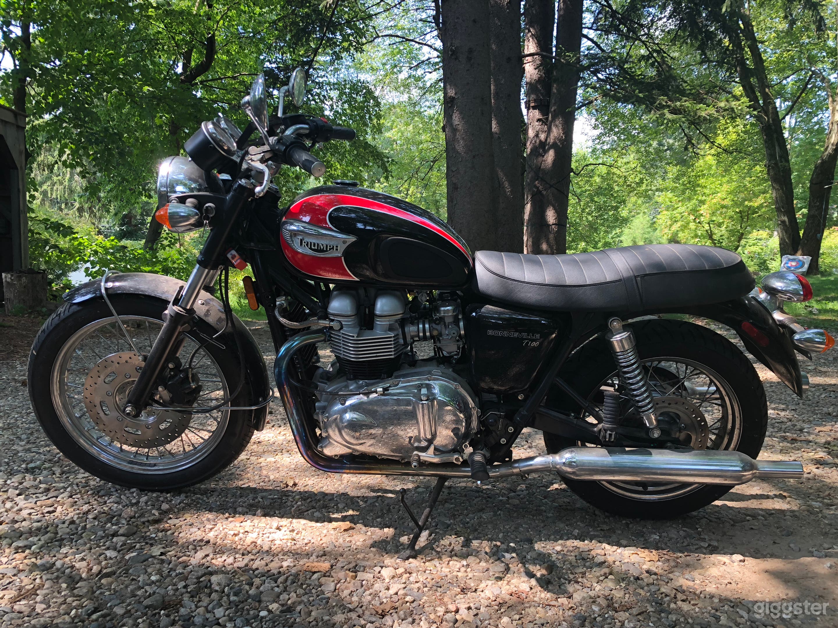 2003 Triumph T100 Photo 4