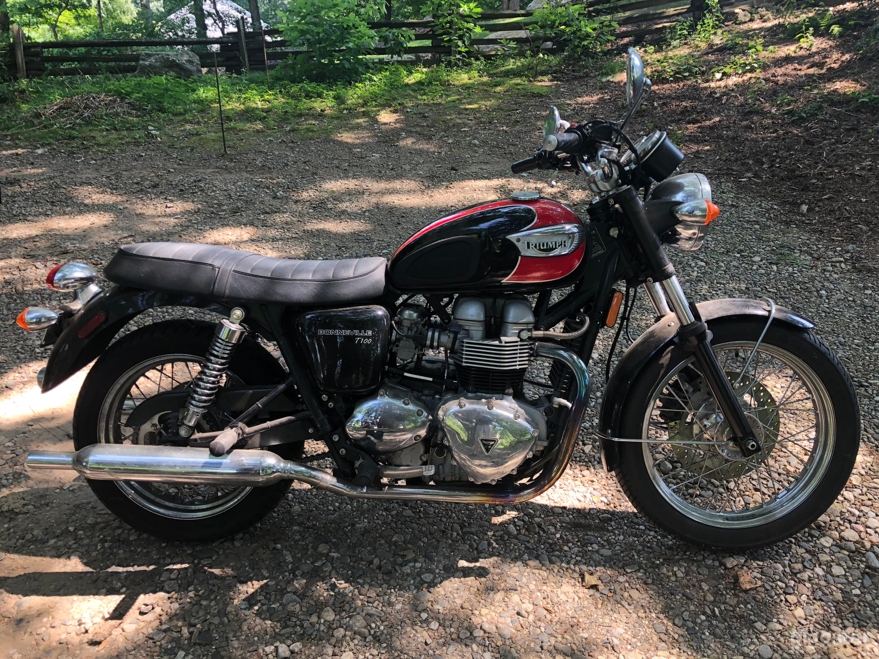 2003 Triumph T100 Photo 2