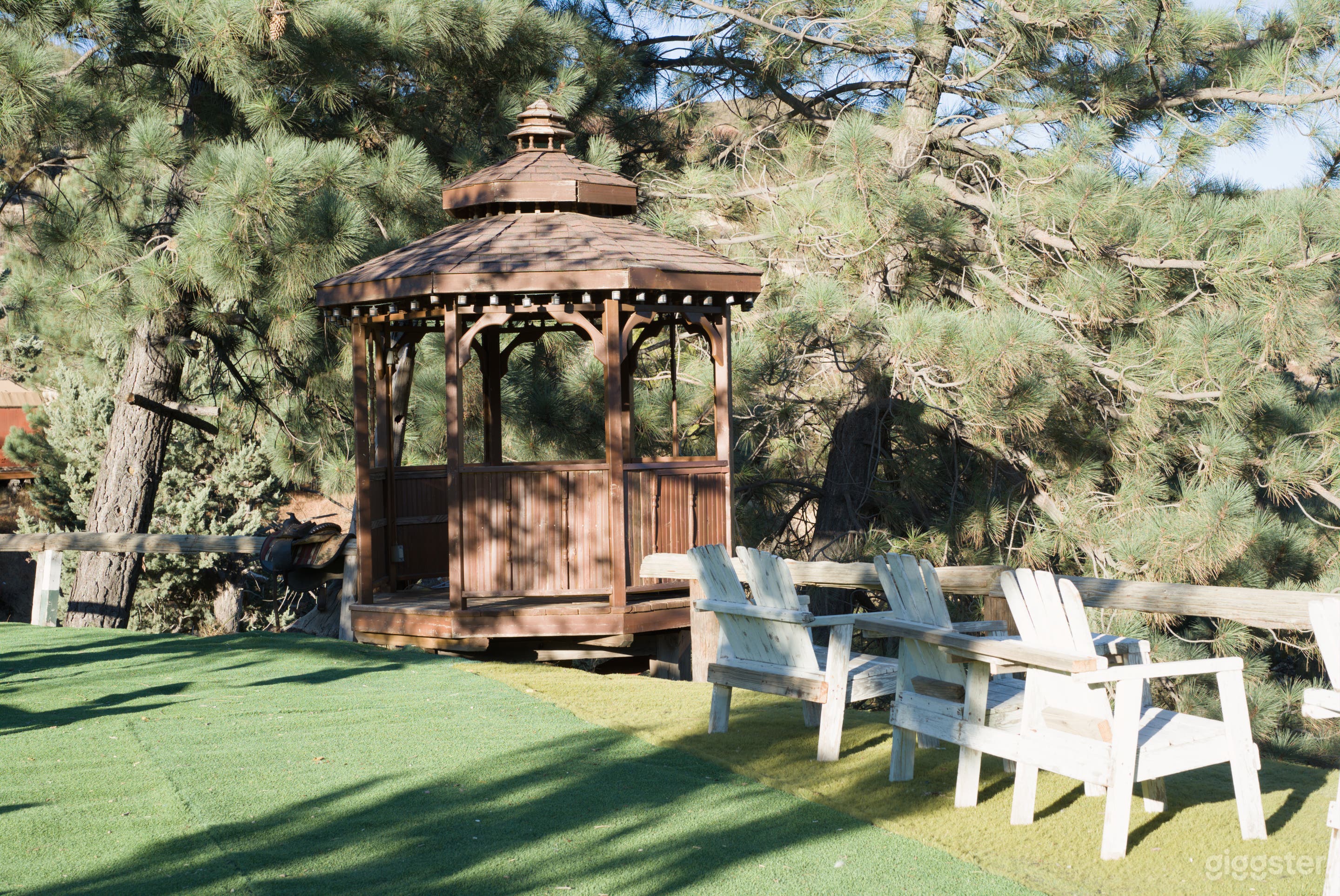 Cliffside Garden & Gazebo Overlooking Desert Valley Photo 1