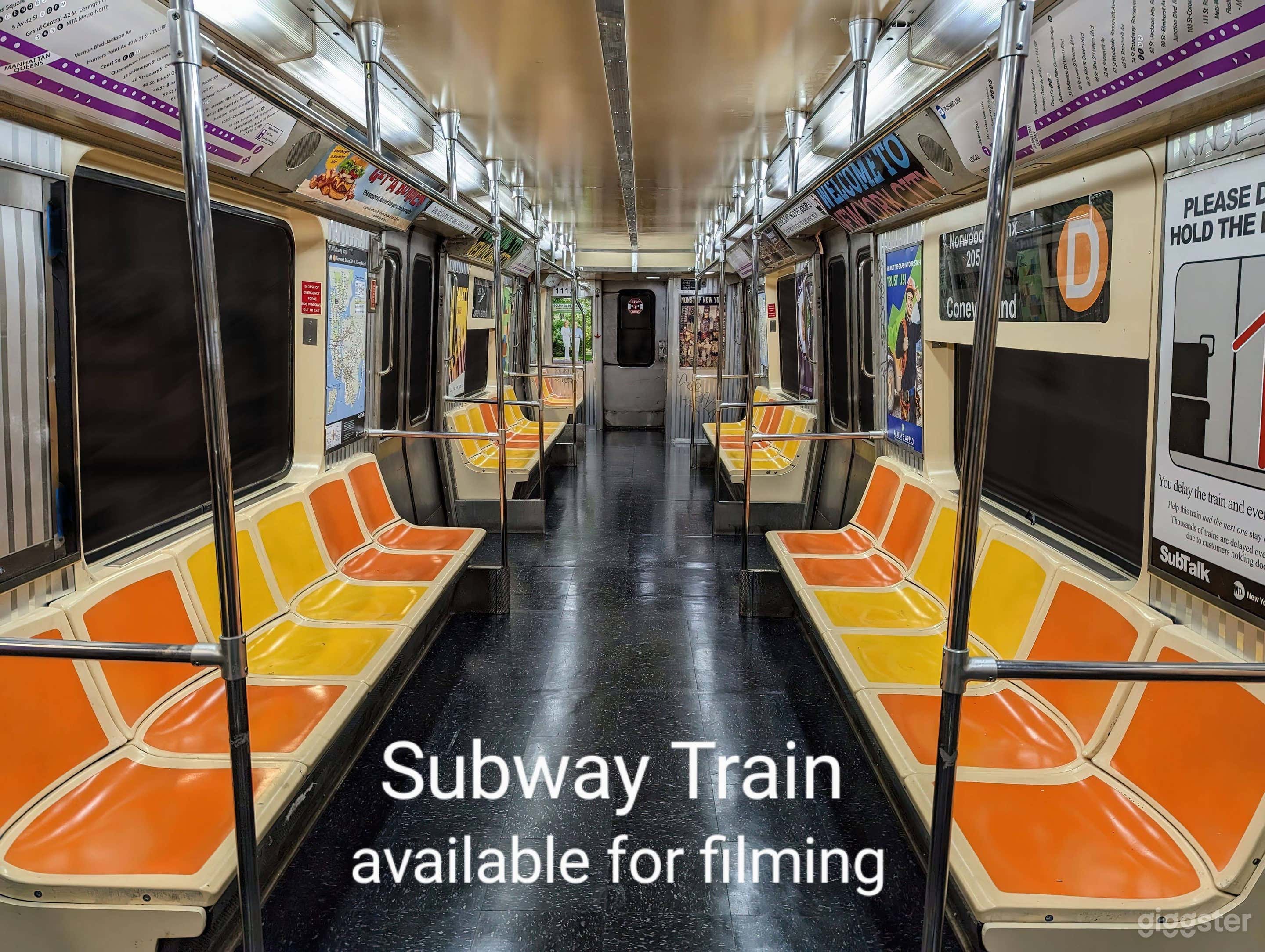Subway Train available for filming  Photo 1