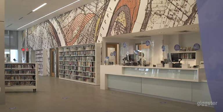  48,490 square feet  Public library in River Center Branch 