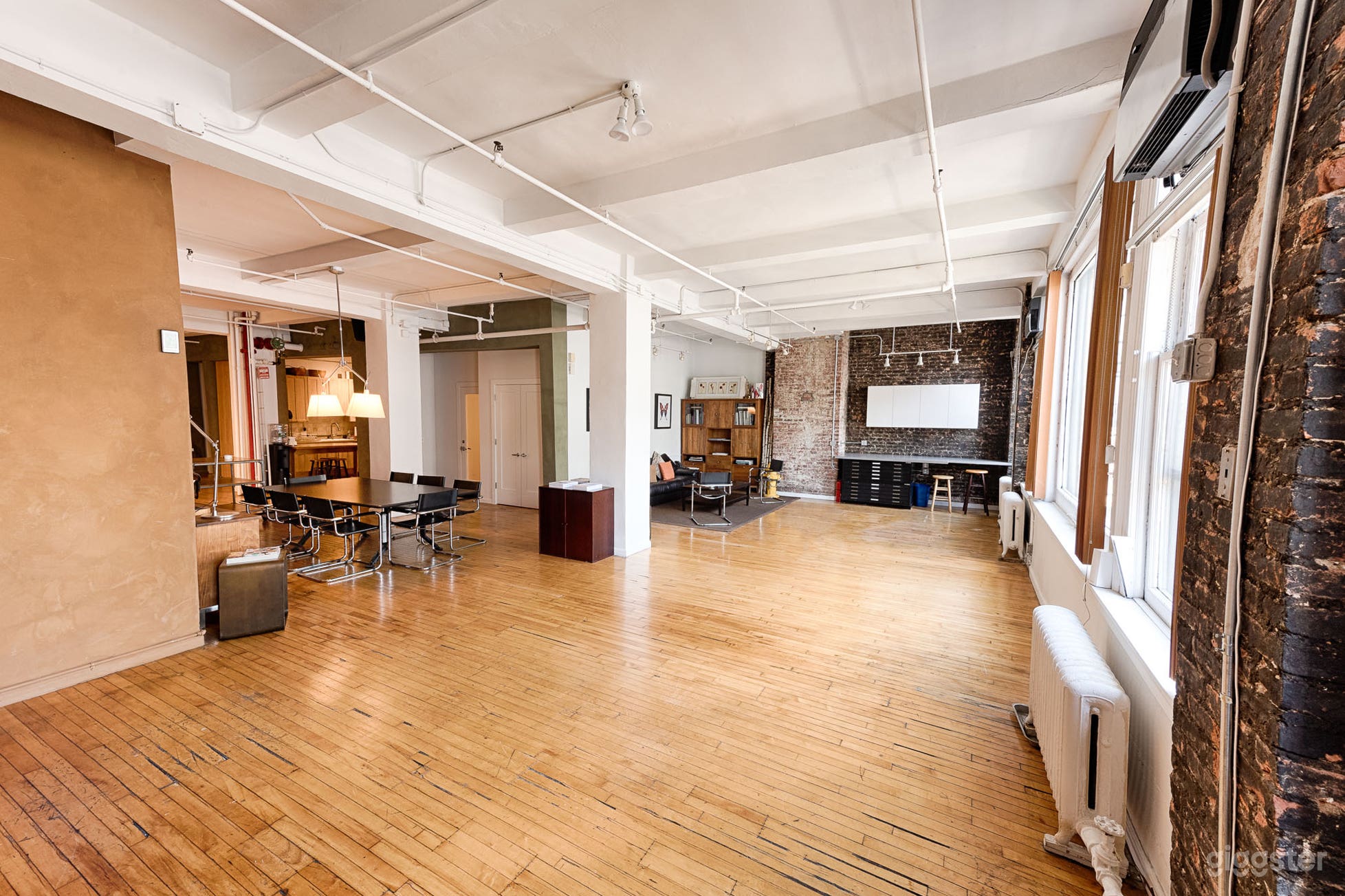 Front Studio looking west