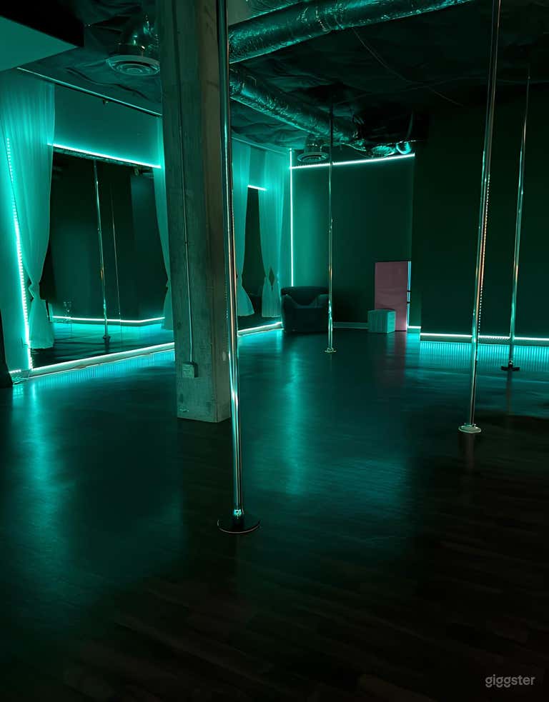  Six-Pole Larger Studio with Dynamic Lighting 