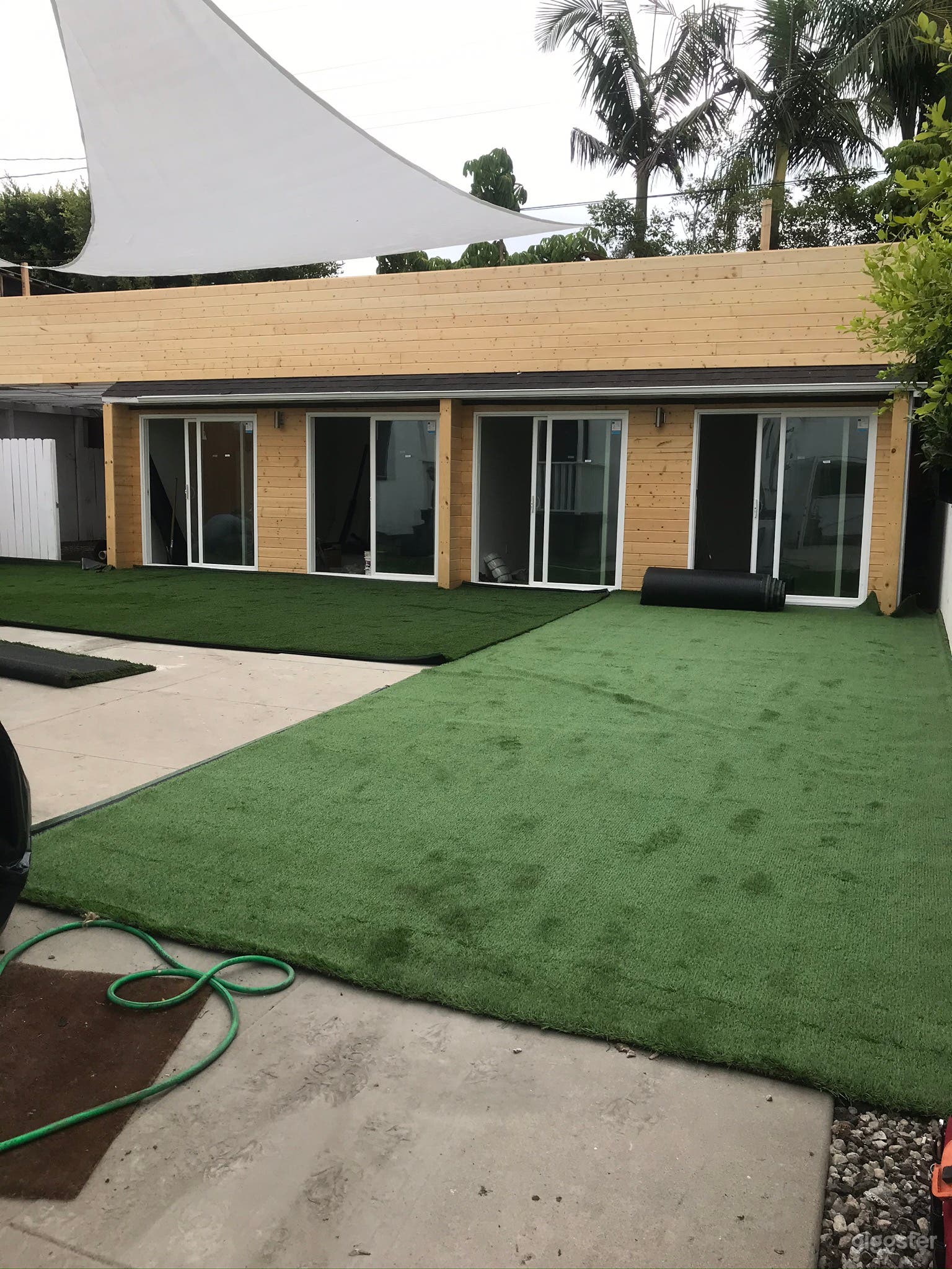 600 sq ft Studio on the back lot of compound. 