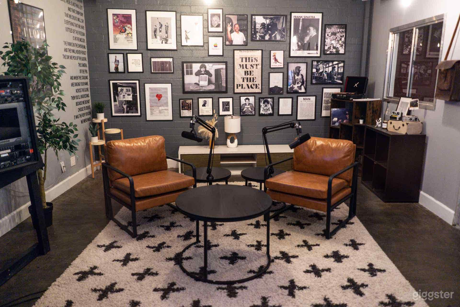 Podcast Recording Studio Space Photo 1