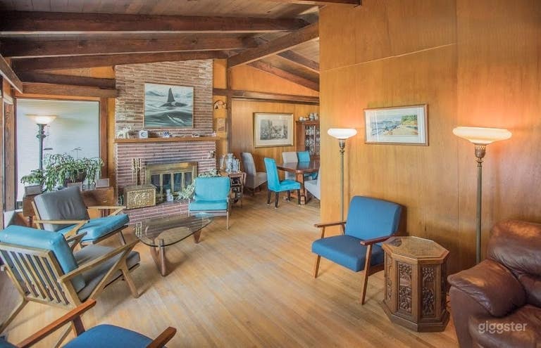  Mid-century Modern House with Modern Kitchen 