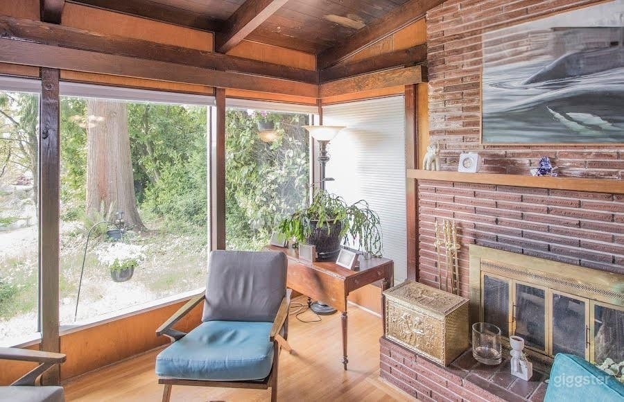 Mid-century Modern House with Modern Kitchen Photo 3