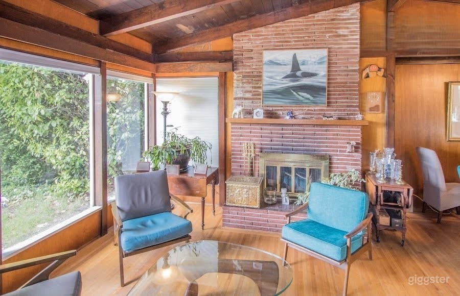 Mid-century Modern House with Modern Kitchen Photo 2