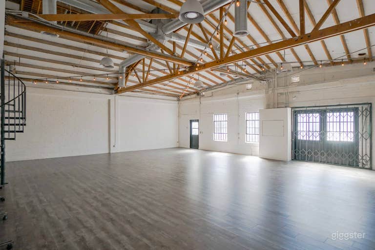  Main Studio South Facing Wall. White Brick 