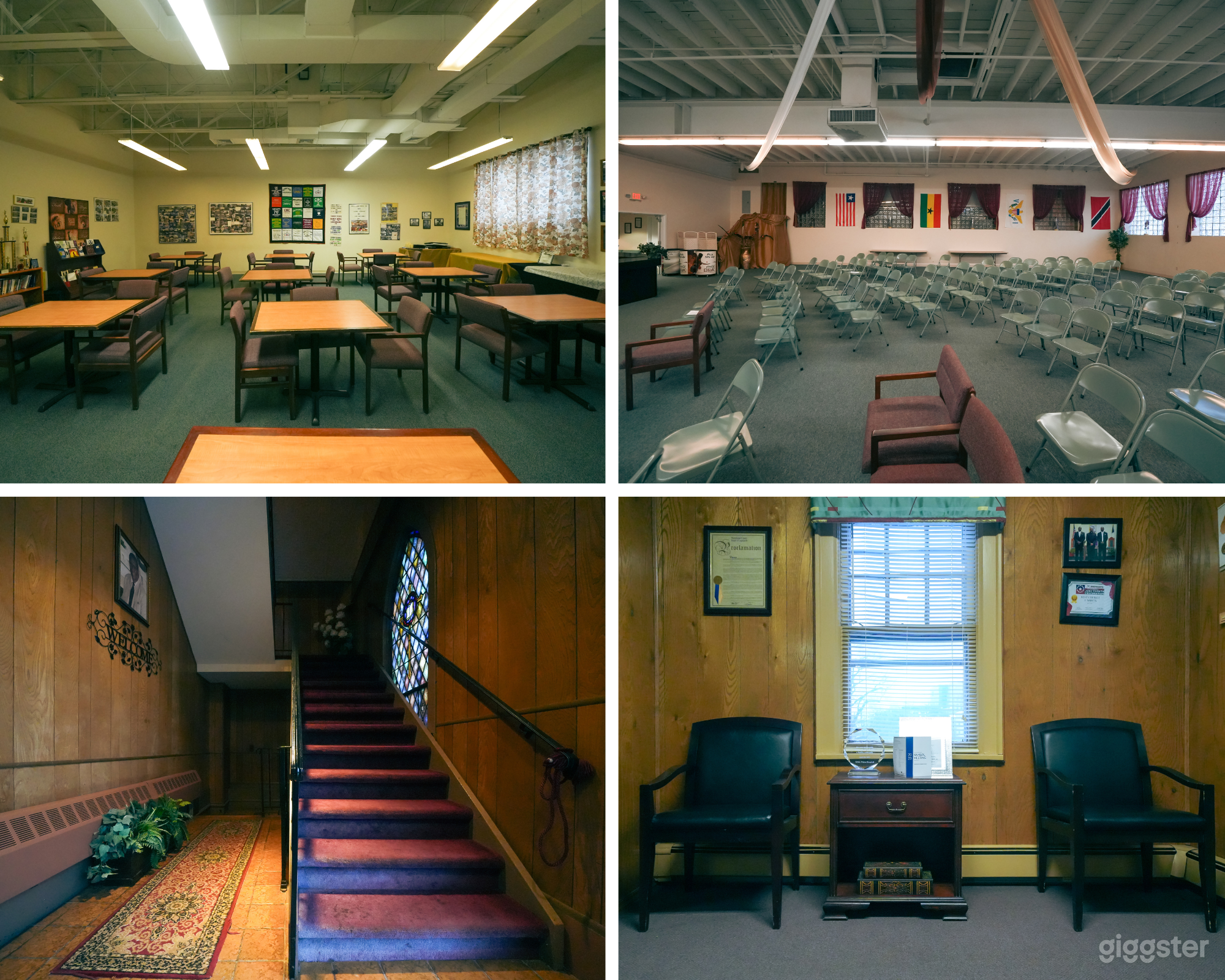 80s Office with Retro Design and Large Workspace Photo 1