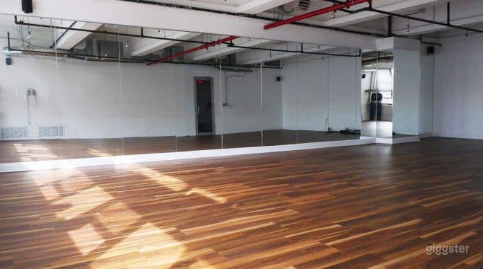  Studio A - Large and Vibrant Yoga Studio 